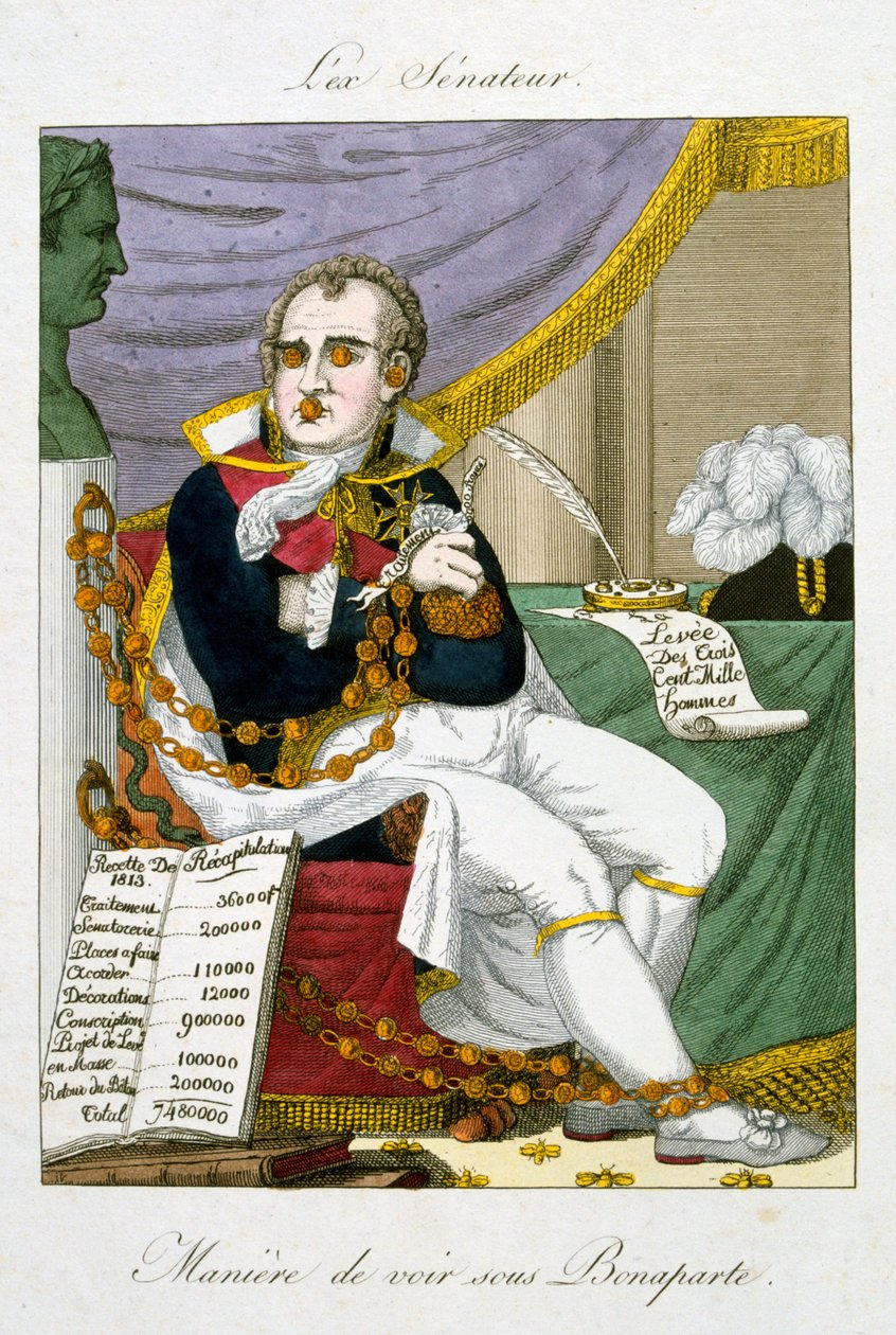 Senaattori, 1800-luku tekijältä Unbekannt