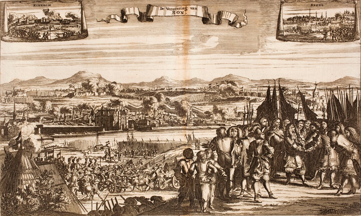 Bonnin piiritys, 1689 From: Scene of War. tekijältä Unbekannt