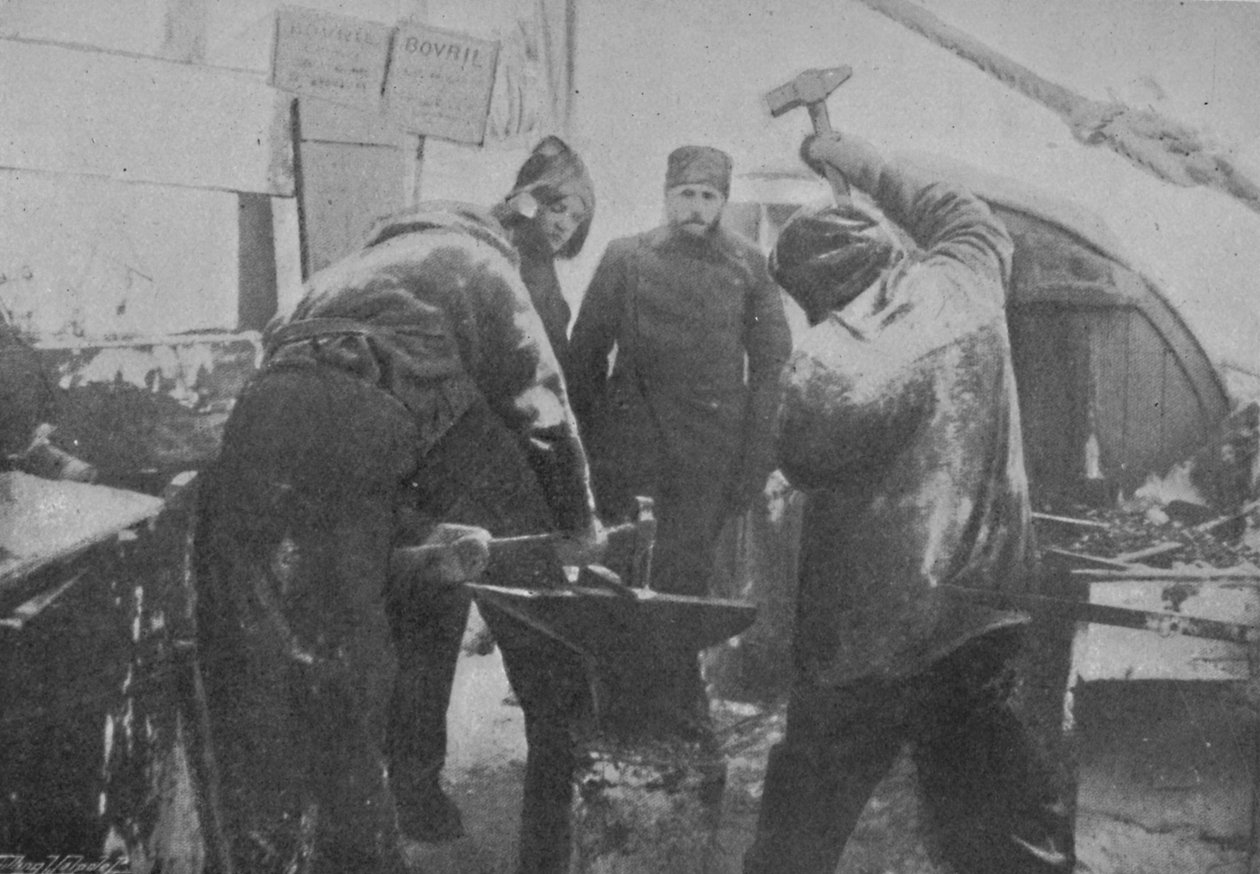The Smithy on Board the Fram, 1897 tekijältä Unbekannt