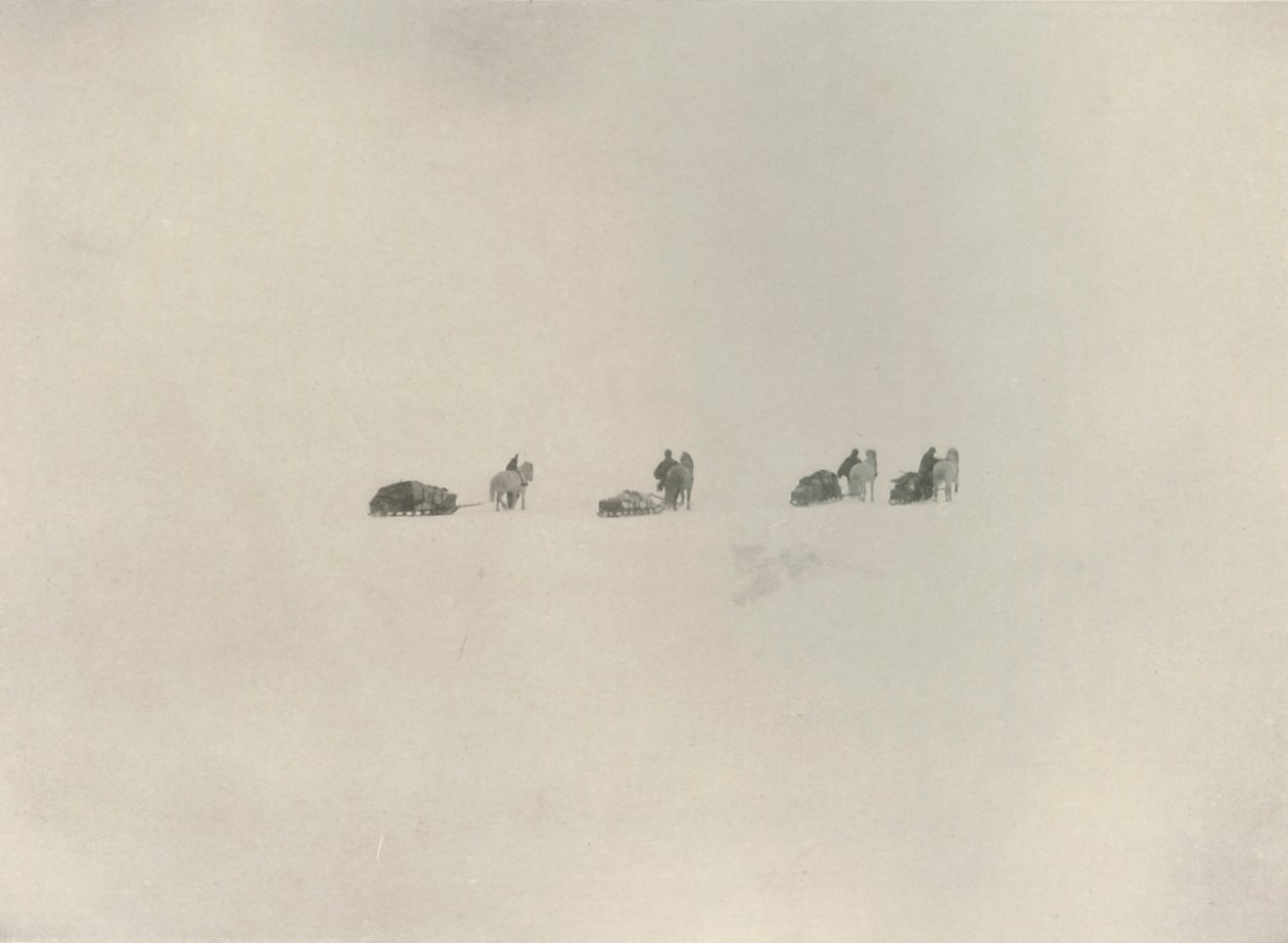 Eteläinen puolue marssii valkoiseen tuntemattomaan, 1908, 1909. tekijältä Unbekannt