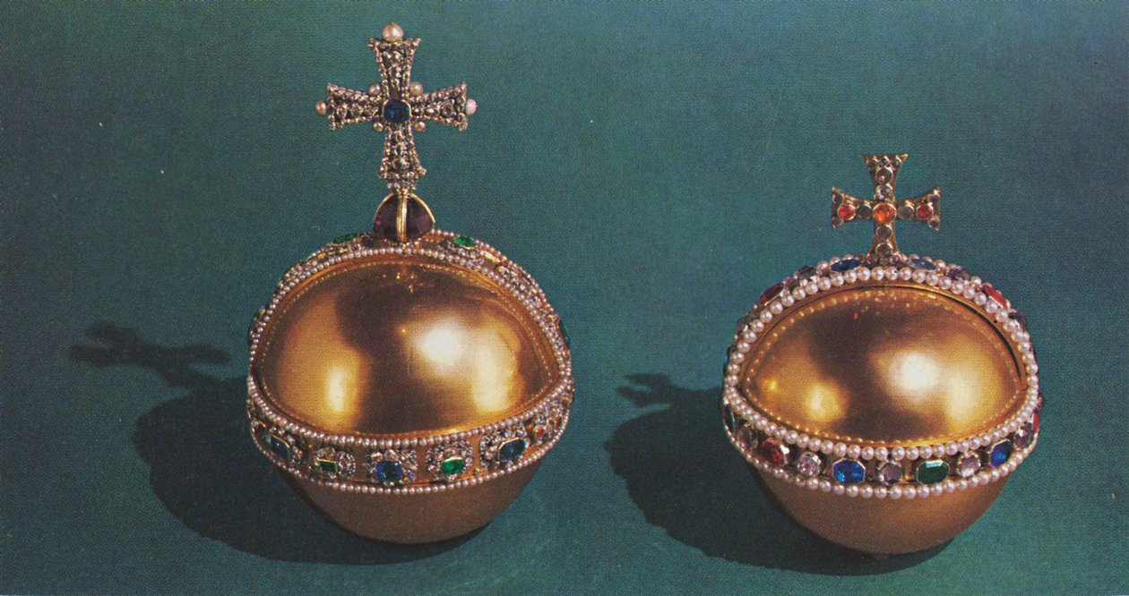 The Suvereigns Orb ja Queen Mary IIs Orb, 1953 tekijältä Unbekannt