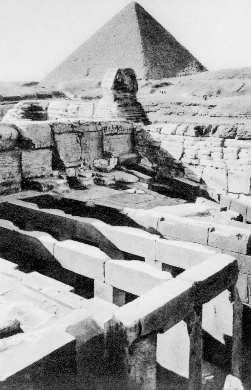 Sfinksitemppeli, Kairo, Egypti, 1920-luku tekijältä Unbekannt