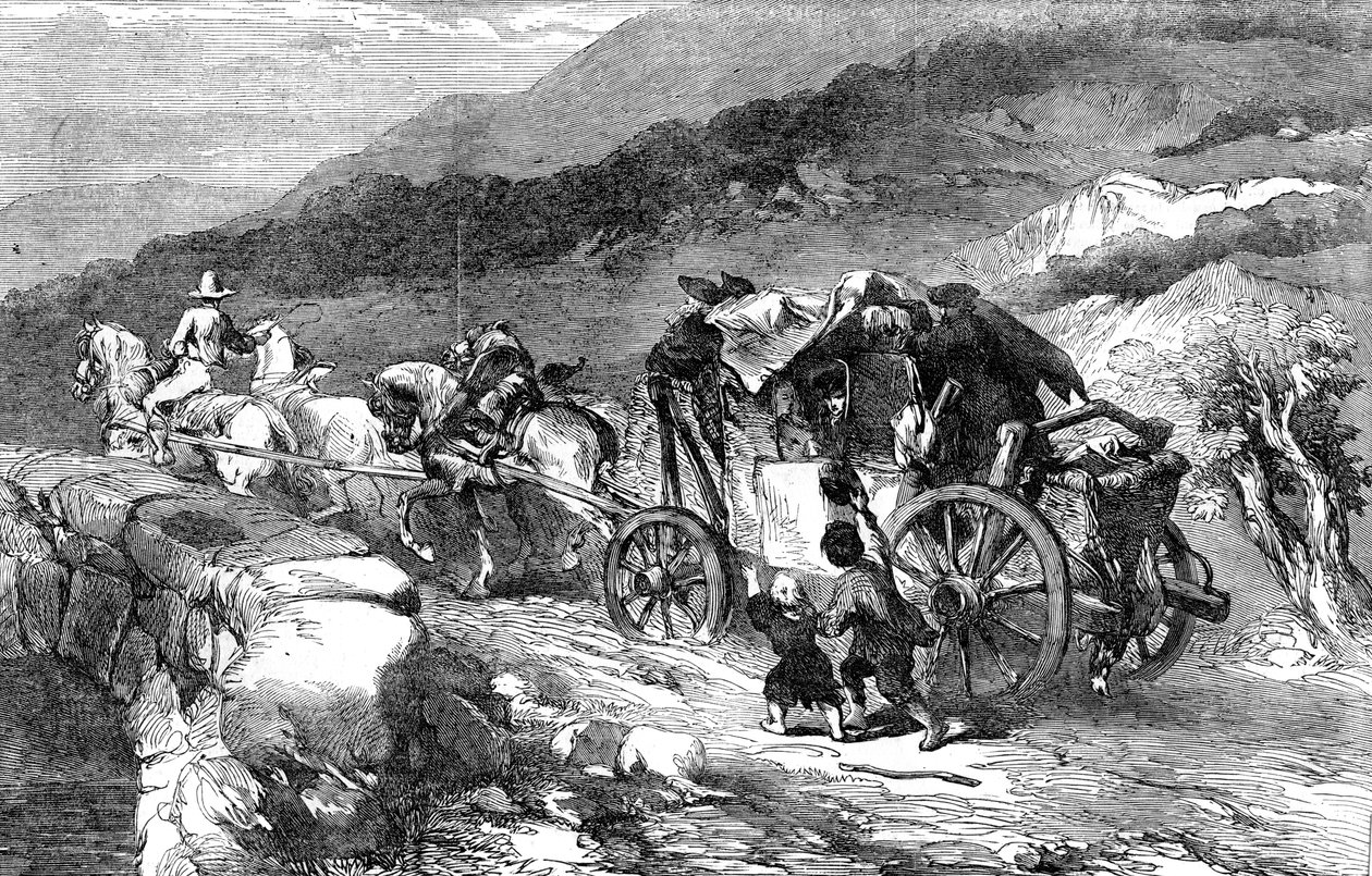 Viime vuosisadan lava-valmentaja, 1855 tekijältä Unbekannt