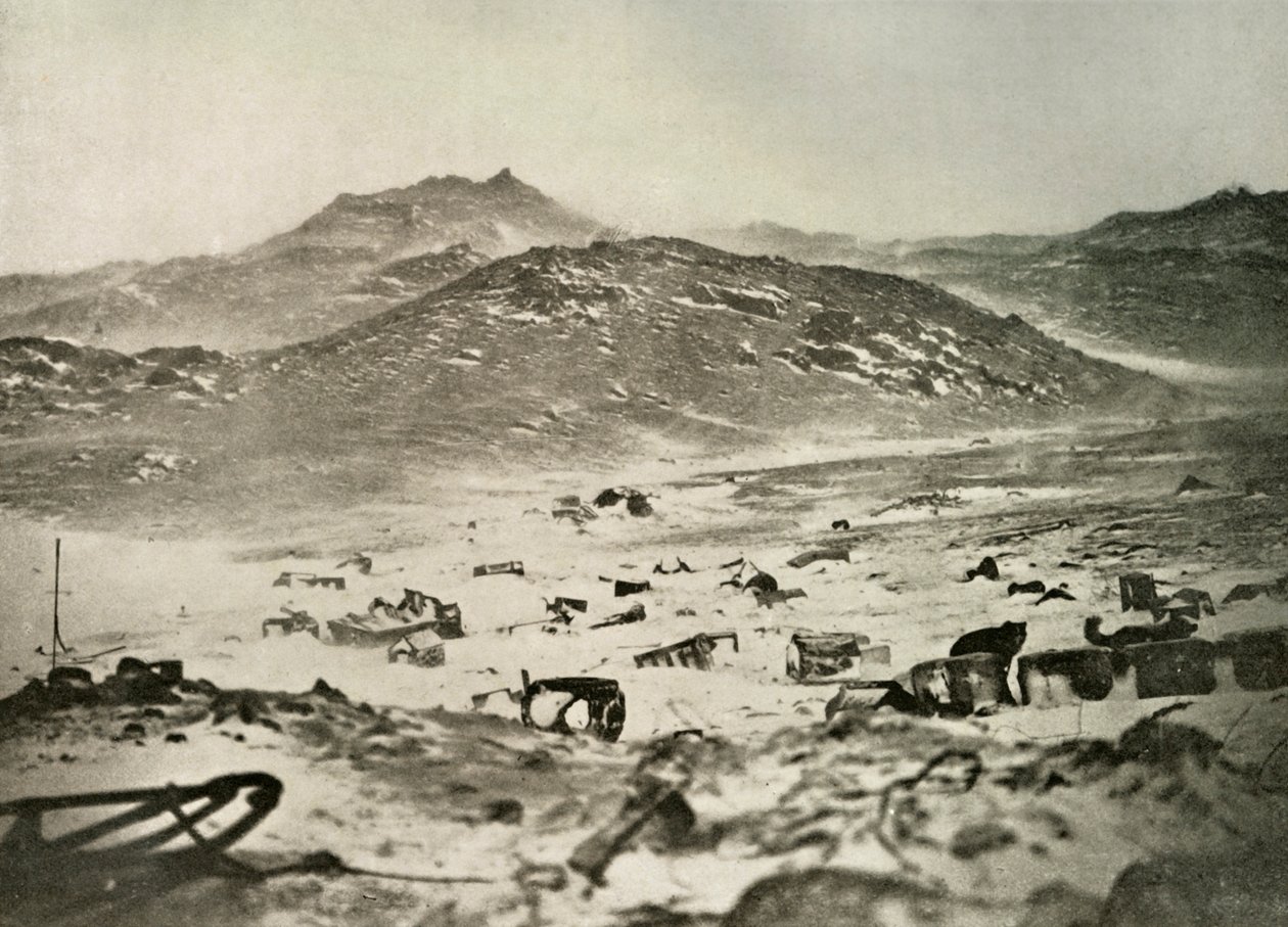 Myrskyn alku Winter Quartersissa, c1908, 1909. tekijältä Unbekannt
