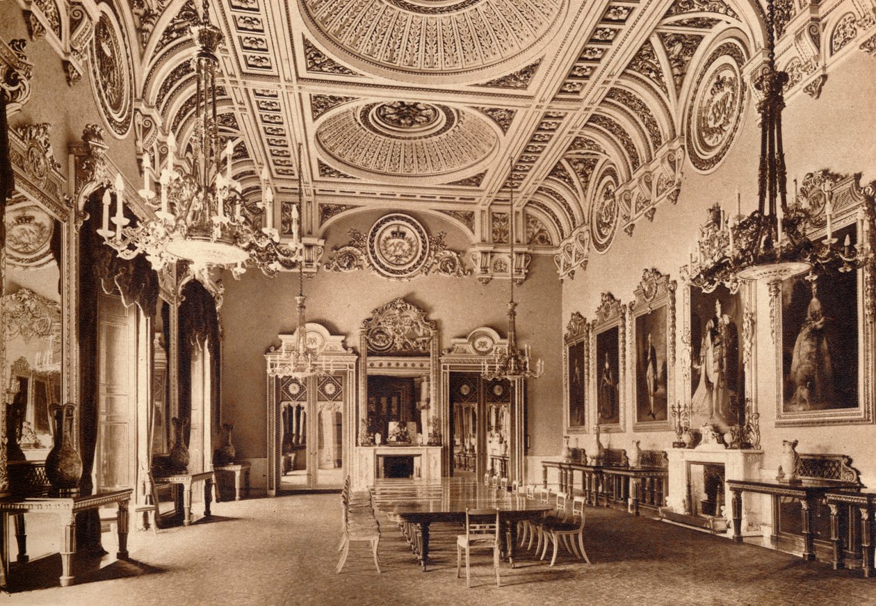 State Dining Room, Buckinghamin palatsi, 1935 tekijältä Unbekannt