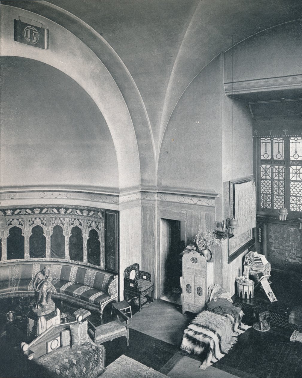 Studio parvekkeelta, 1800-luvun loppu. tekijältä Unbekannt