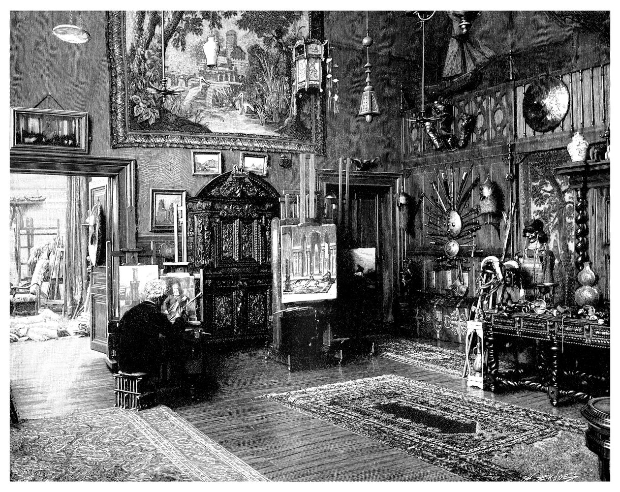 Monsieur JL Geromen tutkimus, 1901 tekijältä Unbekannt