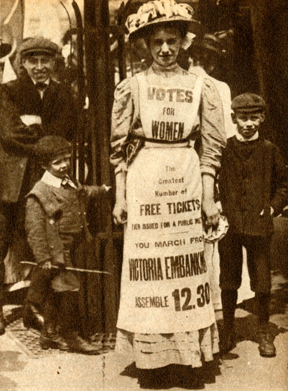 Suffragette Housemaid 1908, 1933. tekijältä Unbekannt