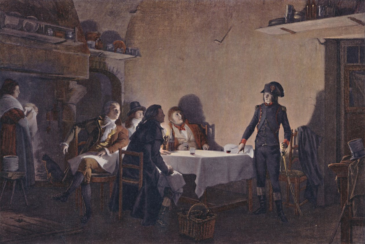 Beaucairen ehtoollinen, 1793, 1896 tekijältä Unbekannt