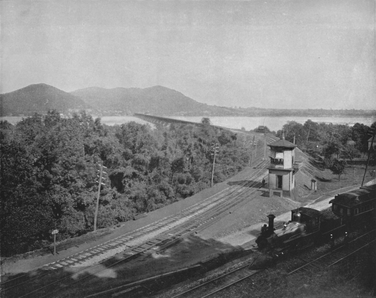 Susquehanna-joki, 1800-luku tekijältä Unbekannt