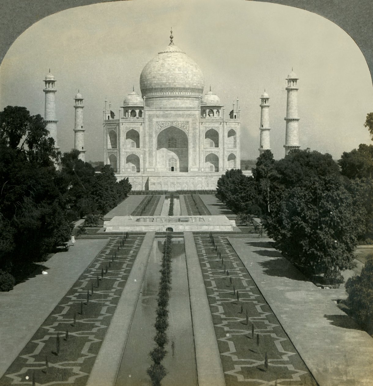 Taj Mahal, Agra, Intia, 1902. tekijältä Unbekannt