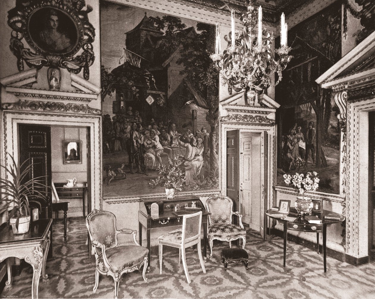 Tapestry Room, Chiswick House, Lontoo, 1894. tekijältä Unbekannt