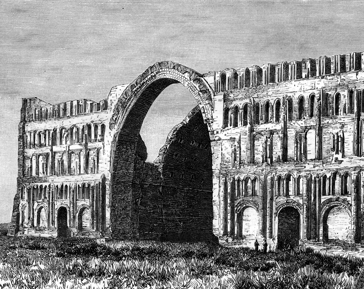 Taq-i Kisra, Ctesiphon, Irak, 1800-luku tekijältä Unbekannt