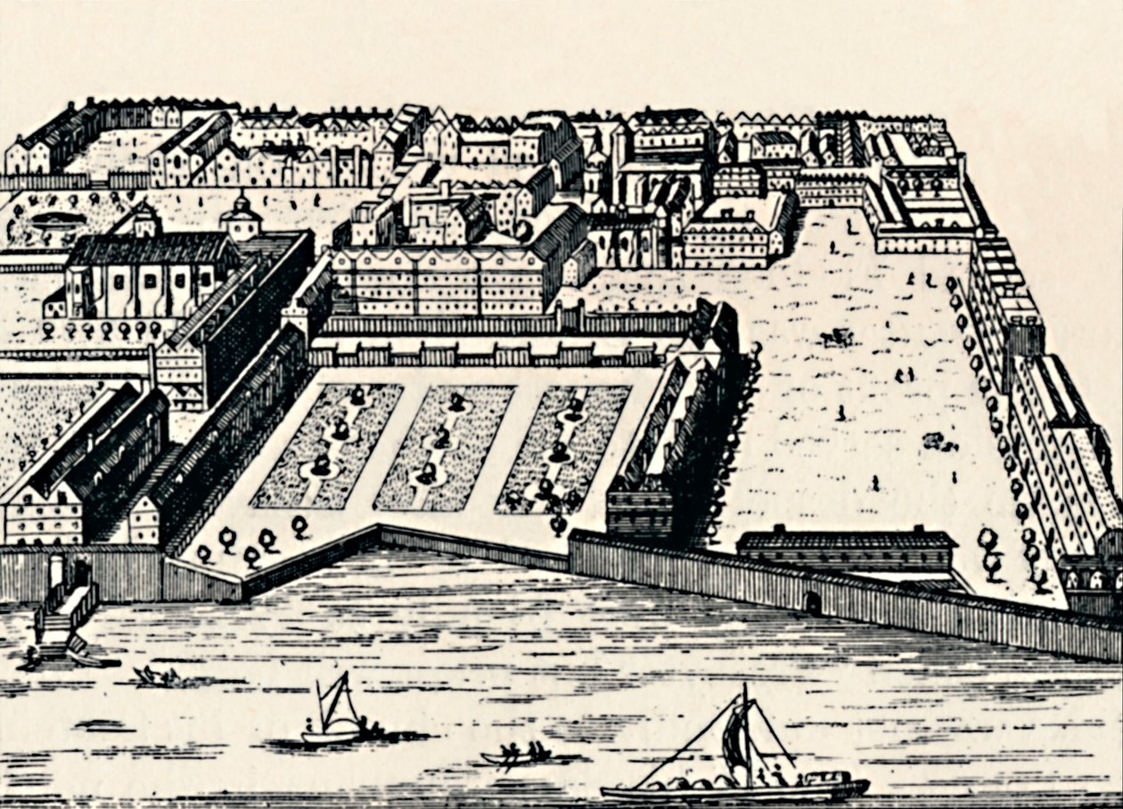 The Temple from Thames, c1650, 1903 tekijältä Unbekannt