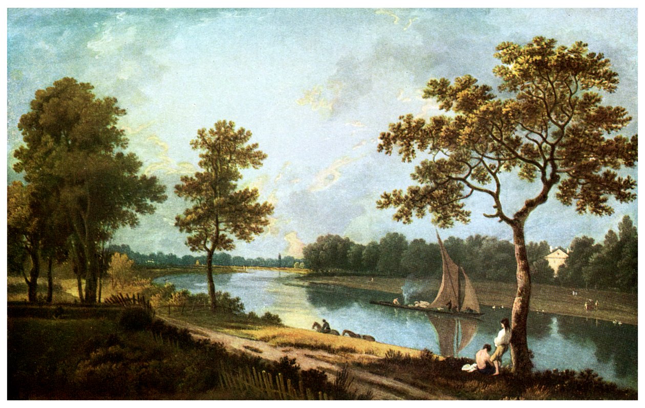 Thames, Twickenham, c1762 1956 tekijältä Unbekannt