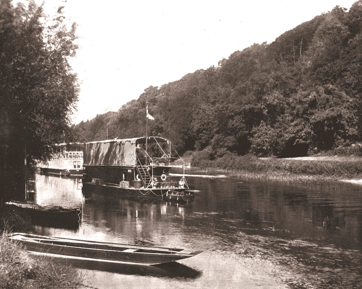 Thames Cliveden Woodin alla, Berkshire, 1894. tekijältä Unbekannt