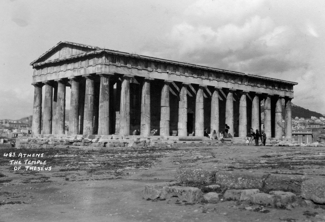 The Theseion, agora, Ateena, Kreikka, 1920-1930-luku tekijältä Unbekannt