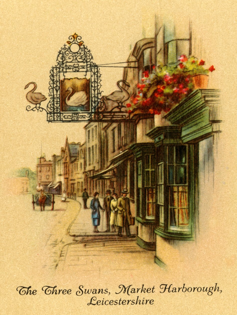 The Three Swans, Market Harborough, Leicestershire, 1939. tekijältä Unbekannt