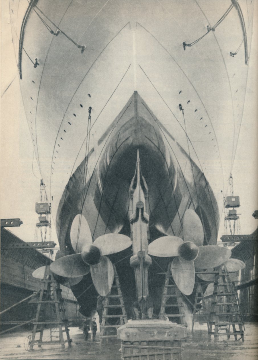 The Thrust of the Modern Liners Mighty Engines, 1936 tekijältä Unbekannt
