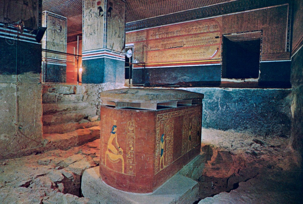 Amenhotep II:n hauta, Kuninkaiden laakso, Egypti tekijältä Unbekannt