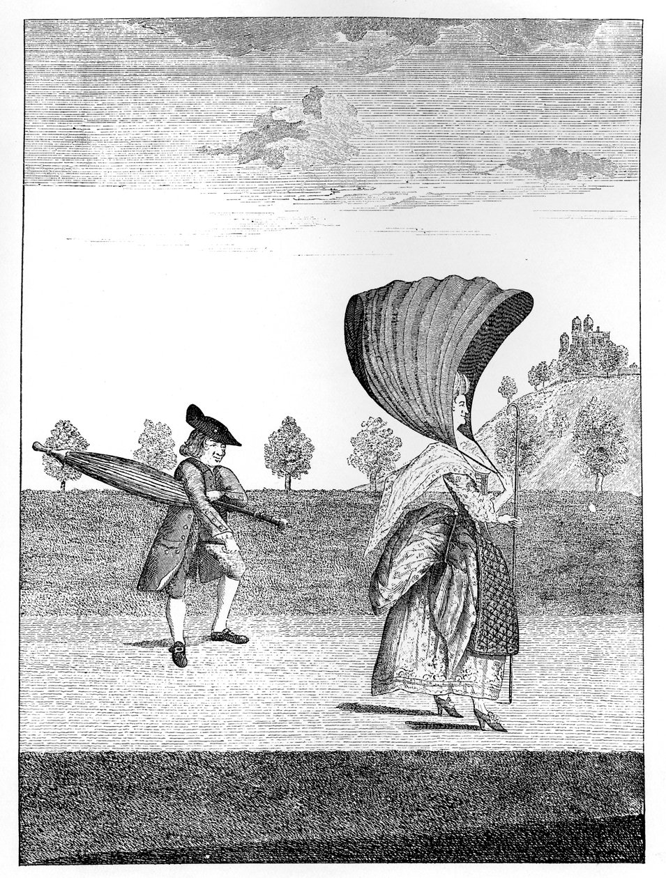 The Ton at Greenwich: A la festoon dans le park a Greenwich 1777 tekijältä Unbekannt