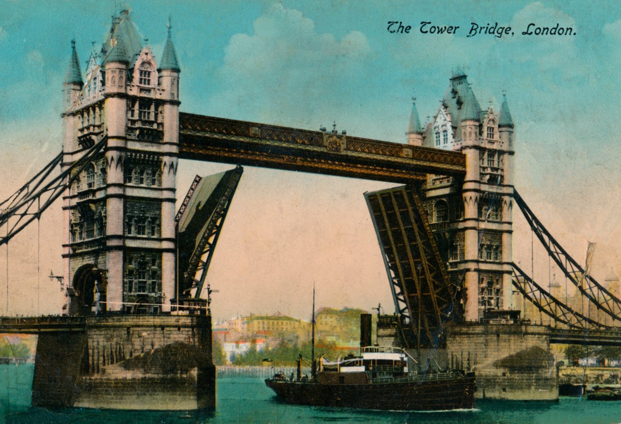 Tower Bridge, 1915, 1900-1930 tekijältä Unbekannt