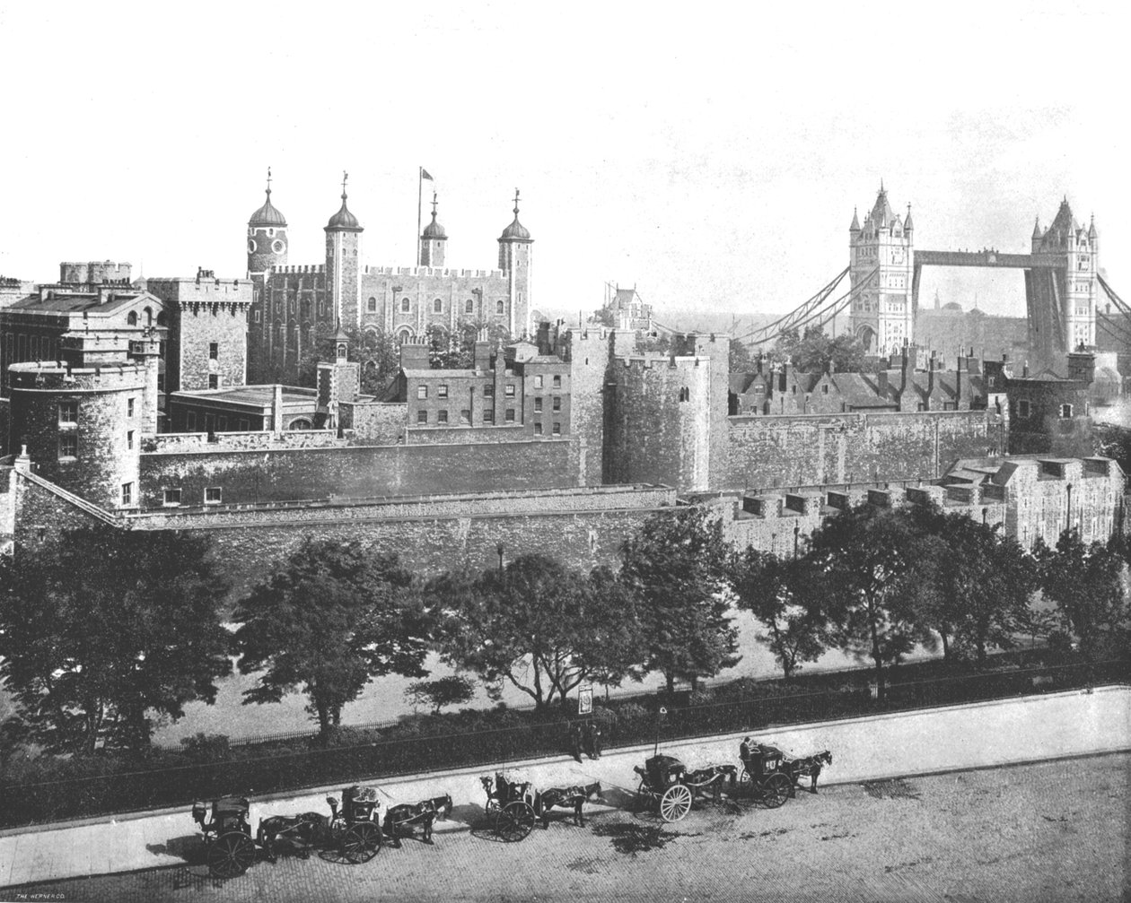 Lontoon Tower, 1894. tekijältä Unbekannt