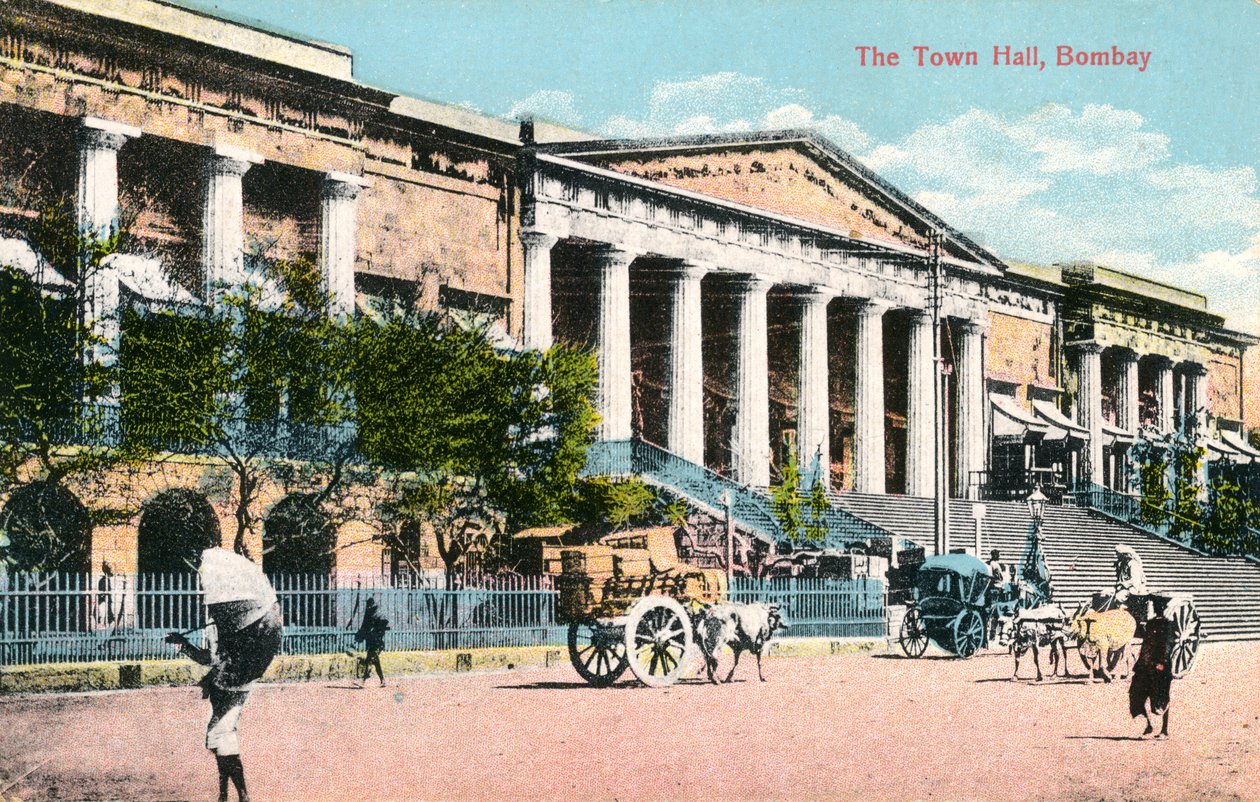 Kaupungintalo, Bombay, Intia, 1900-luvun alku tekijältä Unbekannt