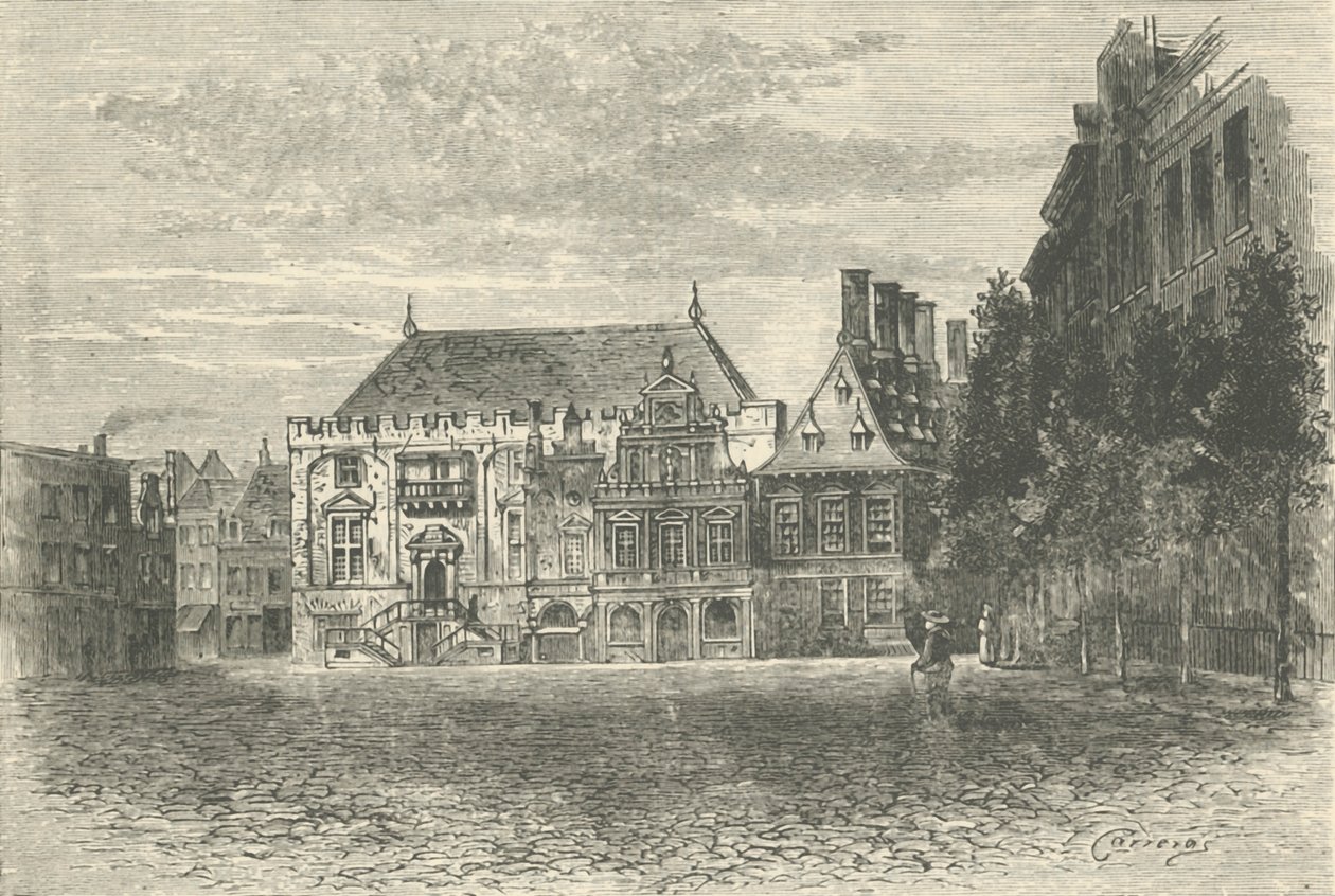 Kaupungintalo, Haarlem, 1890. tekijältä Unbekannt