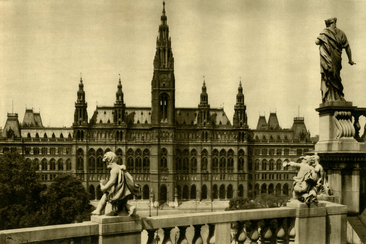 Kaupungintalo, Wien, Itävalta, 1935. tekijältä Unbekannt