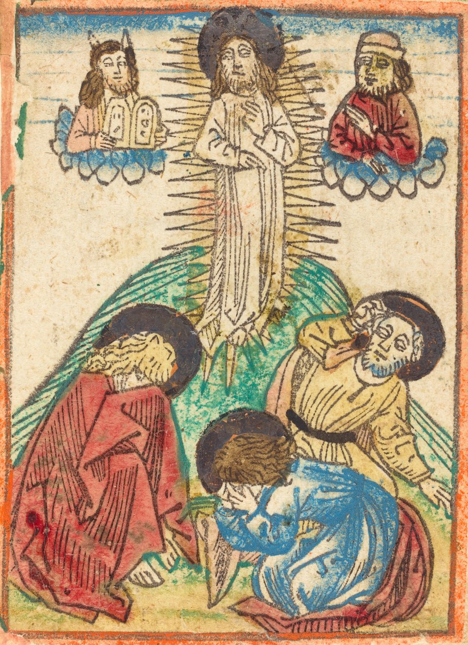 The Transfiguration, c. 1475. tekijältä Unbekannt