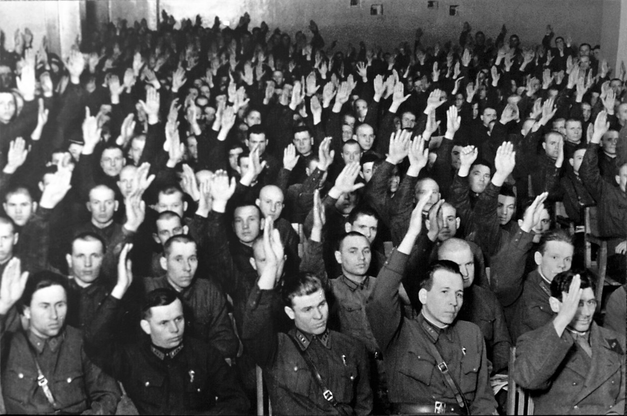 Kahdenkymmenenyhden oikeudenkäynti, Moskova, Neuvostoliitto, 1938. tekijältä Unbekannt