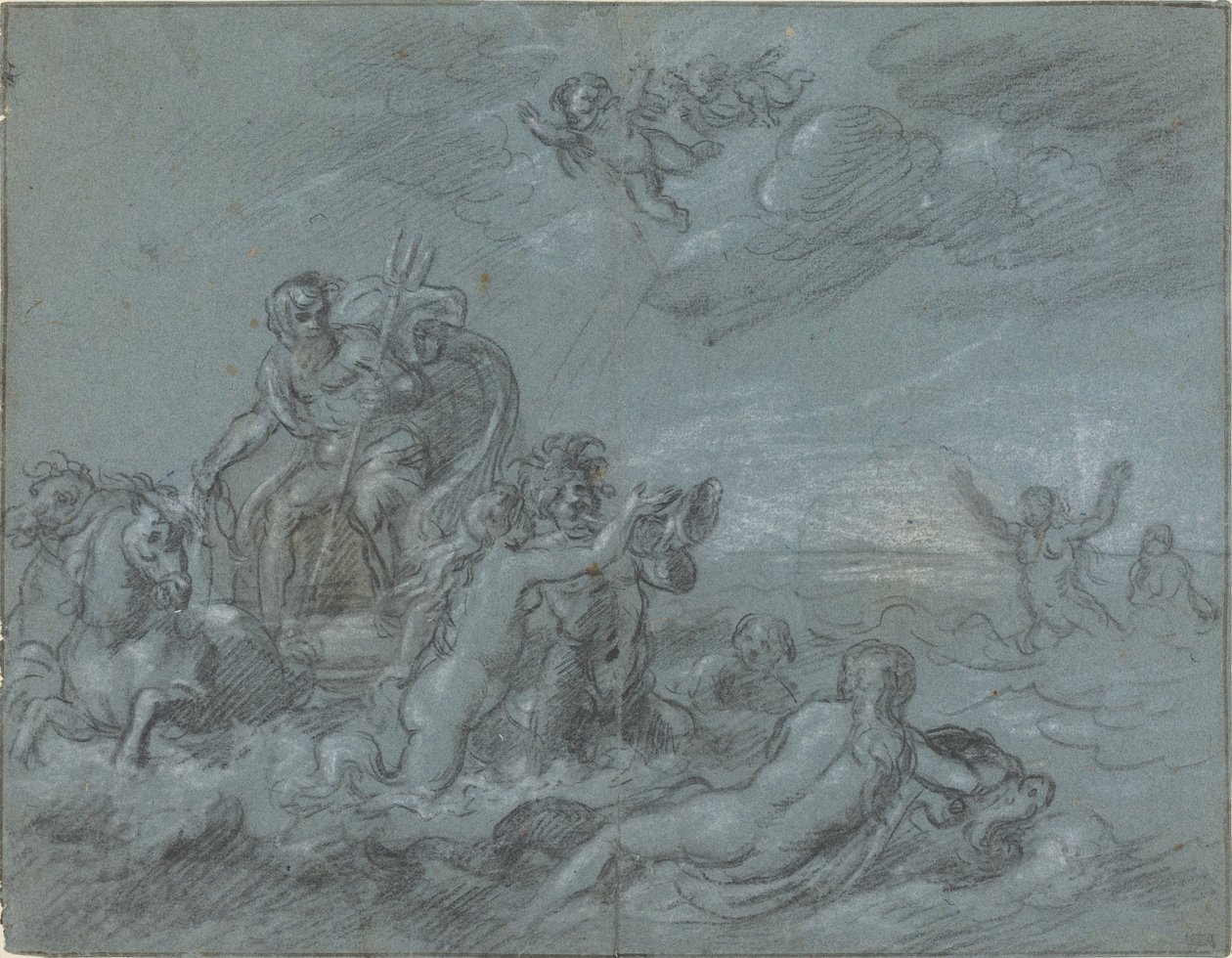 Neptunuksen voitto, 1700-luku. tekijältä Unbekannt