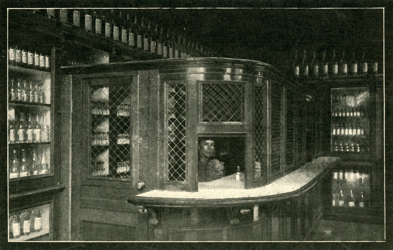 Tsars Public House ei ole missään nimessä houkutteleva oleskelutila, 1901. tekijältä Unbekannt