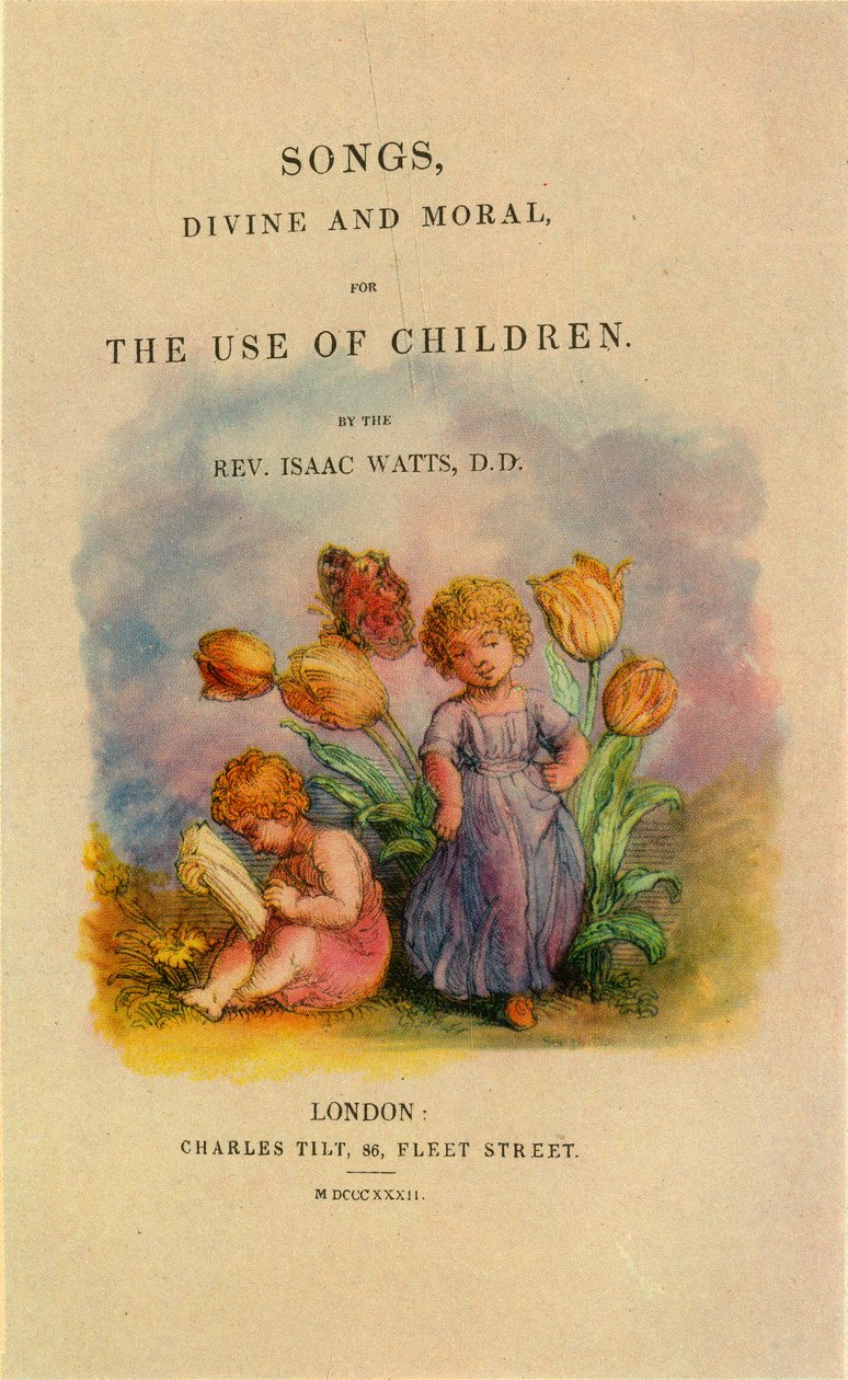 "Tulppaani ja perhonen näkyvät gattereissa kuin minä", 1832, 1947. tekijältä Unbekannt