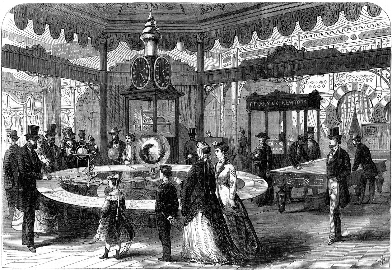 Yhdysvaltojen osa Pariisin kansainvälisessä näyttelyssä, 1867 tekijältä Unbekannt