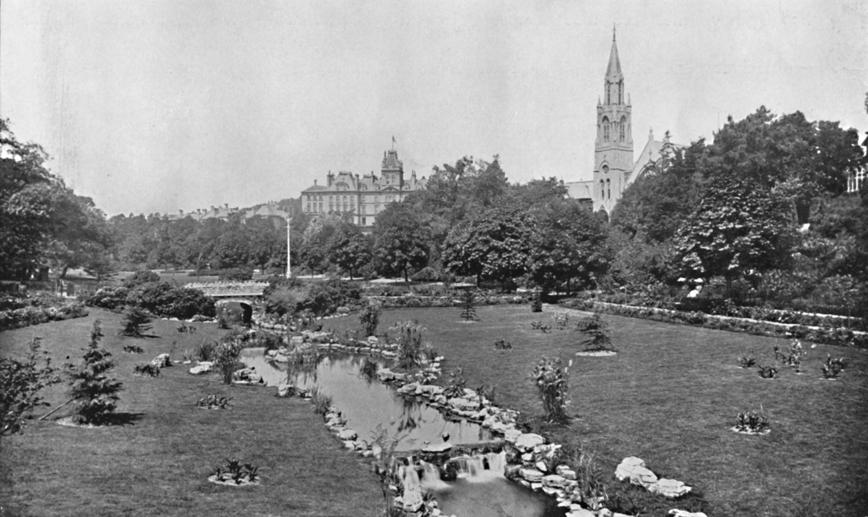 The Upper Gardens, vuodelta 1910 tekijältä Unbekannt