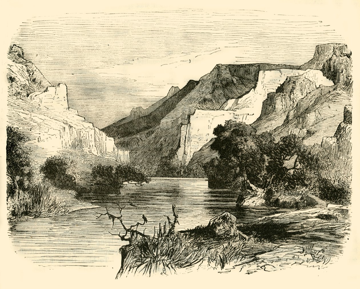 Vale of Tempe, 1890. tekijältä Unbekannt