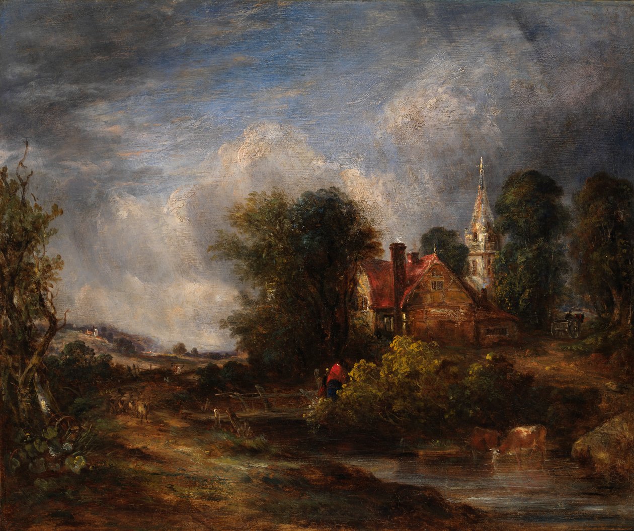 Valley Farm, n. 1826. tekijältä Unbekannt