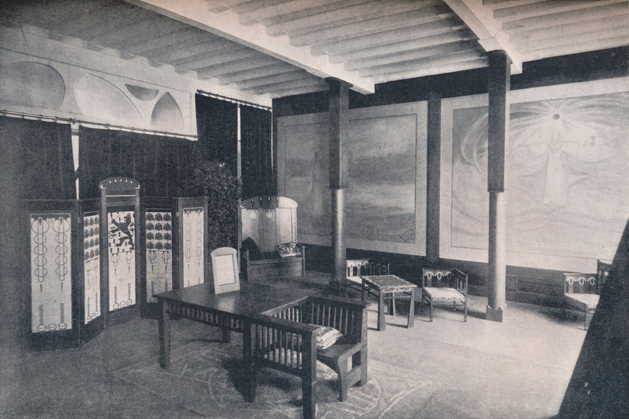 Hollantilaisen osaston eteinen Torinon näyttelyssä, 1902 tekijältä Unbekannt