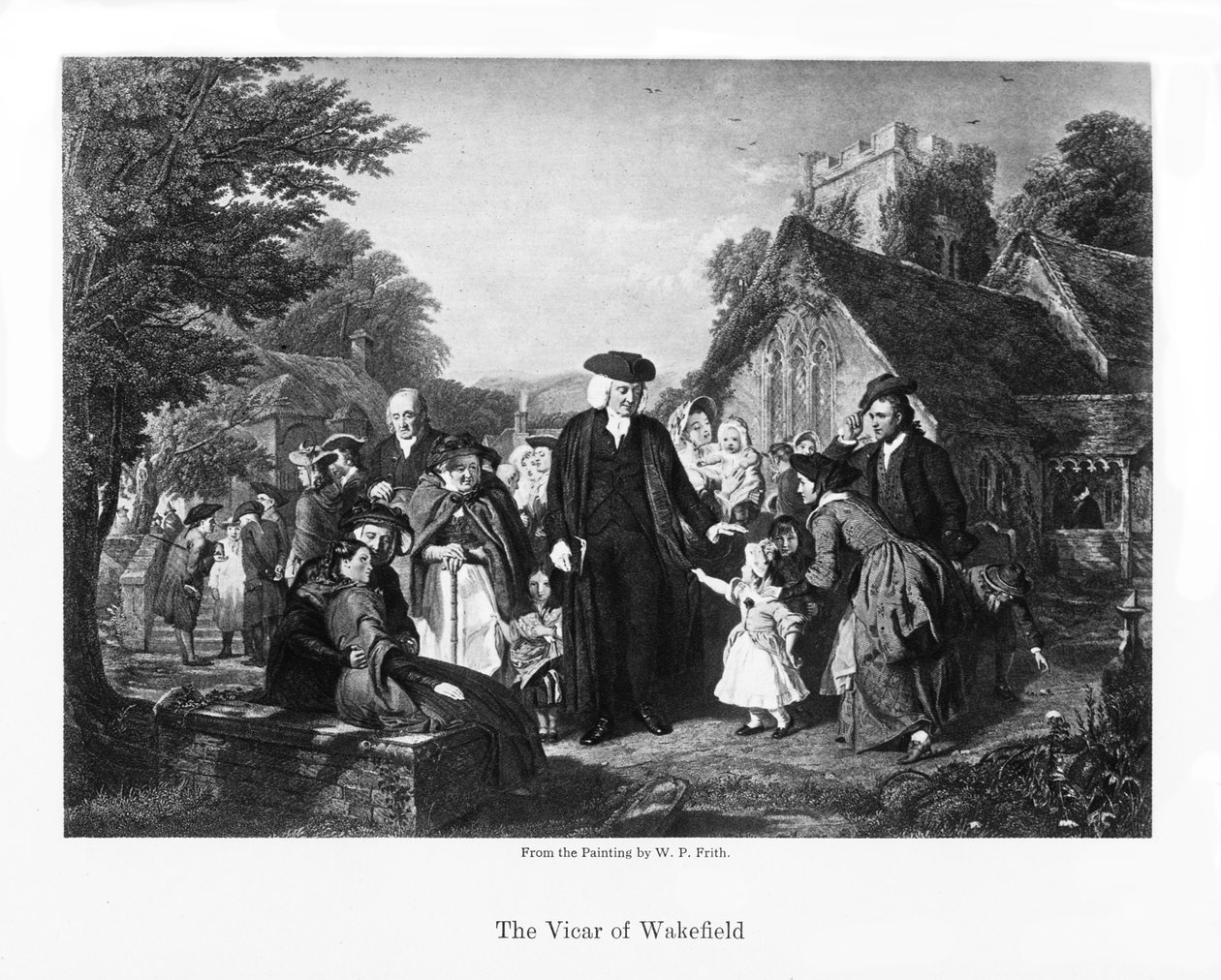Wakefieldin kirkkoherra, 1850 tekijältä Unbekannt