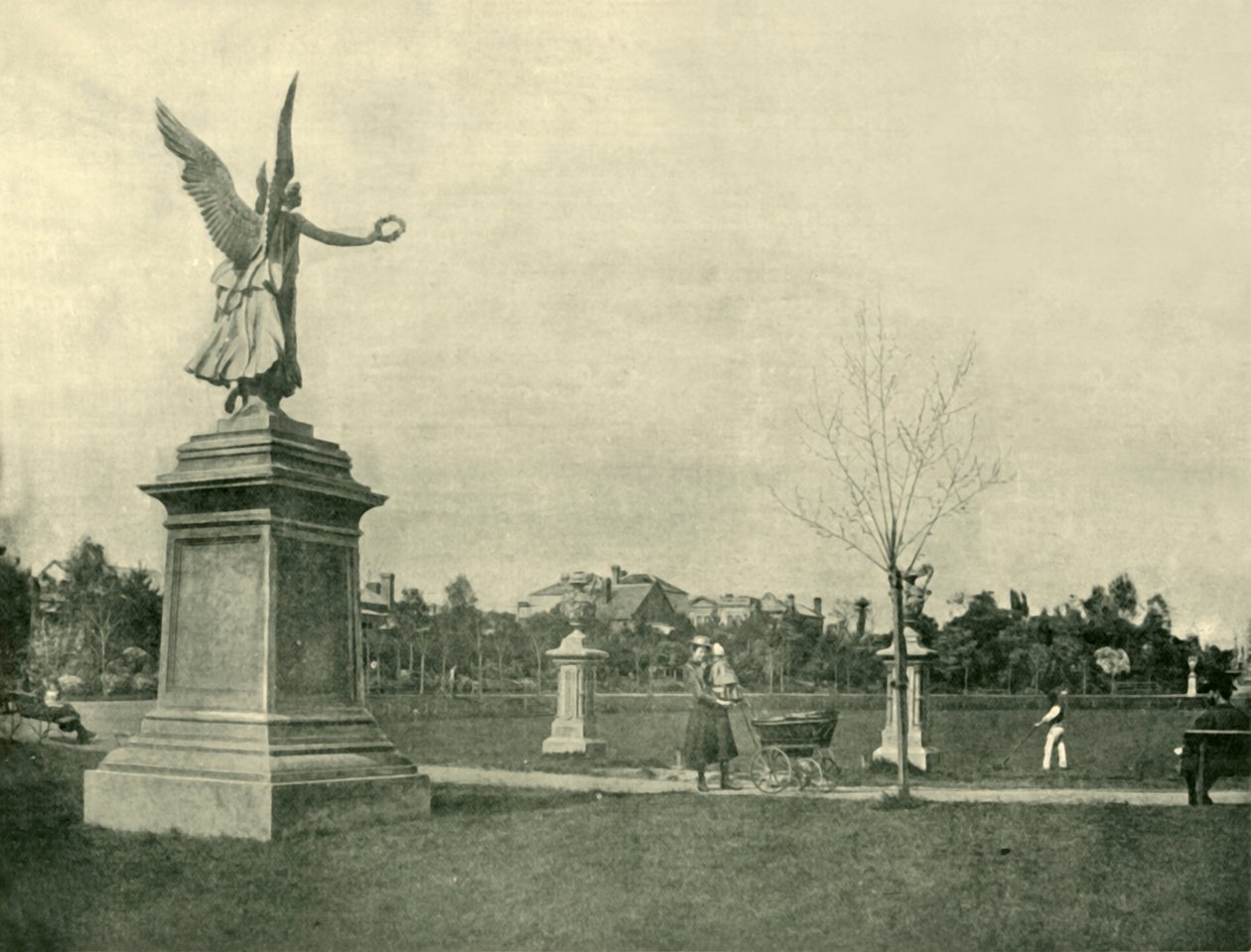 Victoria Gardens, Windsor, 1901. tekijältä Unbekannt