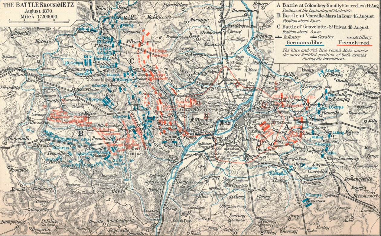 Sota 1870-71. Preussin kenraaliesikunnan suunnitelmista ja muista lähteistä, 1907 tekijältä Unbekannt