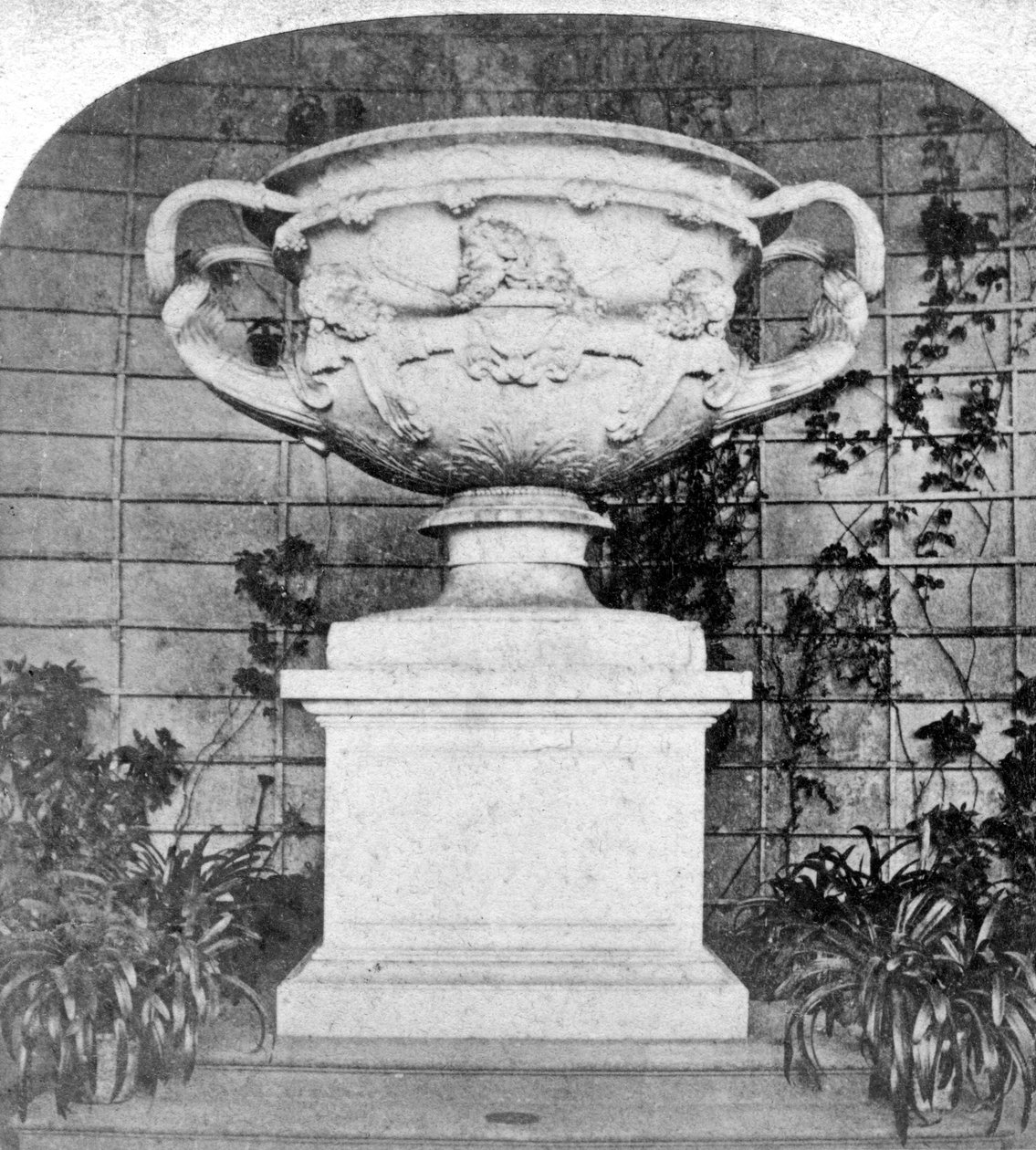 Warwick-maljakko, Warwickin linna, Warwick, Warwickshire, 1800-luvun loppu tekijältä Unbekannt