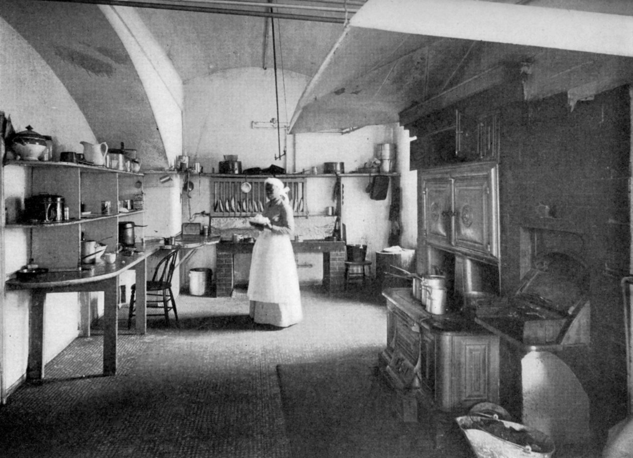 Valkoisen talon keittiö, Washington DC, USA, 1908 tekijältä Unbekannt
