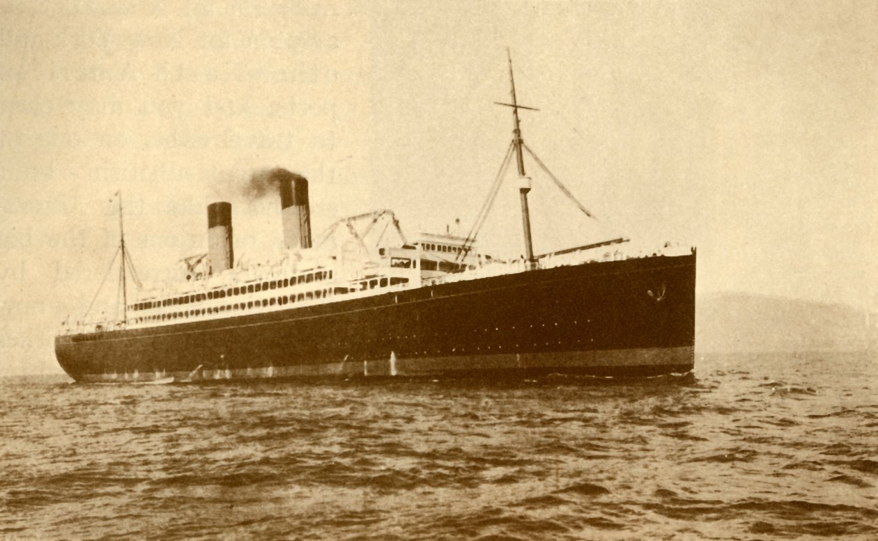 White Star Liner Doric 16 484 tonnia, . tekijältä Unbekannt