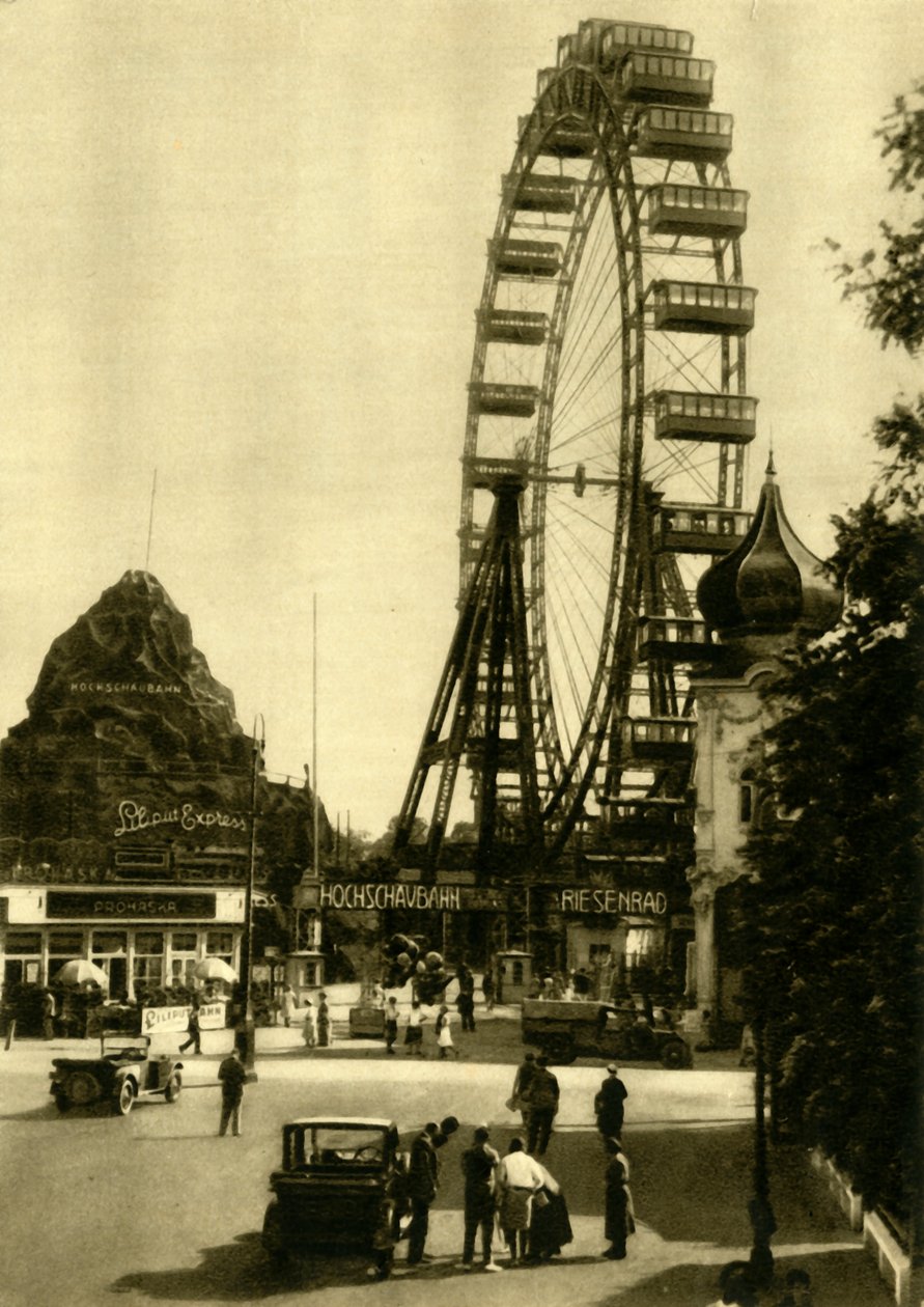 Wiener Riesenrad, Wien, Itävalta, 1935. tekijältä Unbekannt