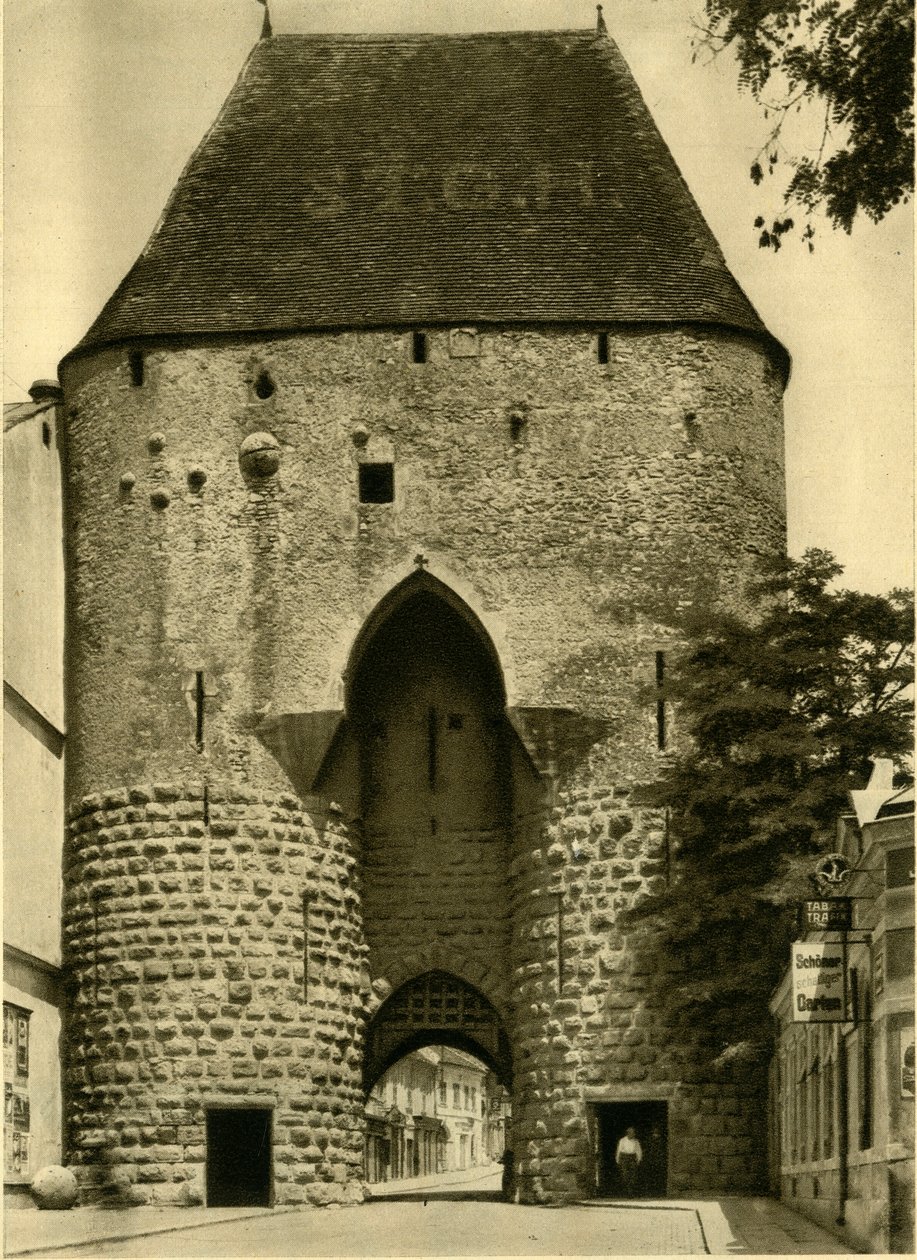 Wienin portti, Hainburg an der Donau, Ala-Itävalta, 1935. tekijältä Unbekannt