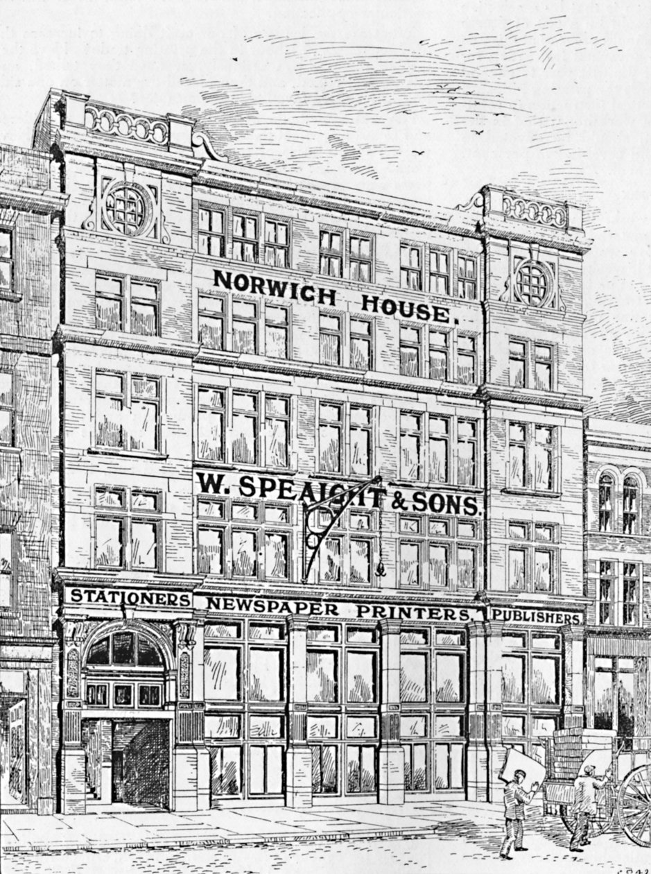 Teokset Norwich Streetillä, 1916 tekijältä Unbekannt