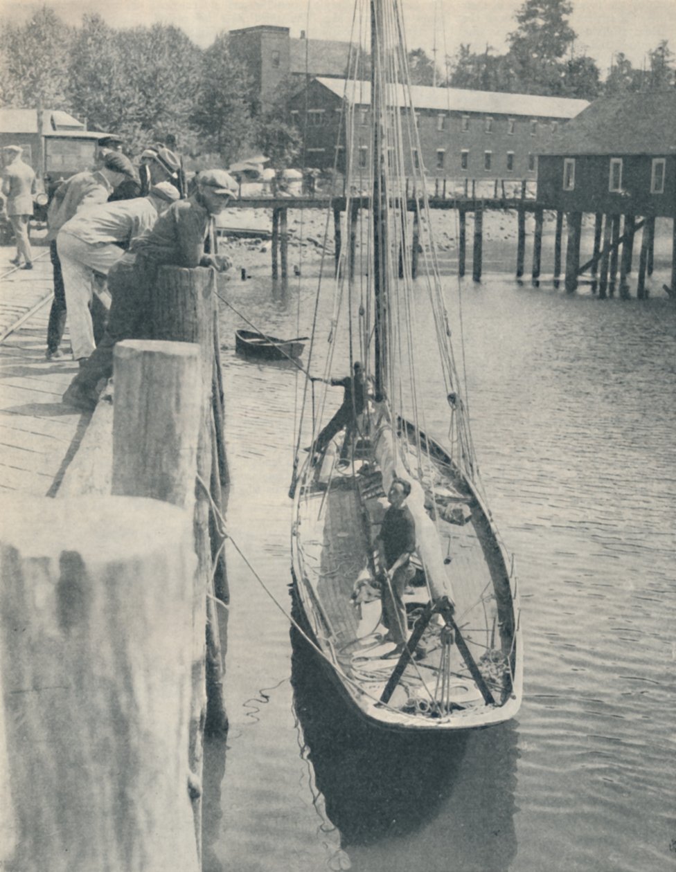 Yacht, joka purjehti maailman ympäri, 1936 tekijältä Unbekannt
